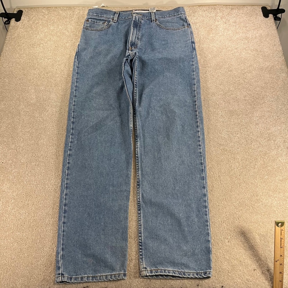 Levi's 550 Relaxed Fit Jeans‎ Mens 36x36 Blue Medium Wash Straight Leg